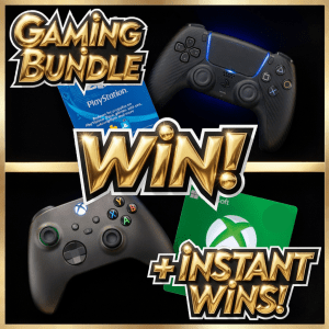 Win! Controller & Gift Card! + Chance at £65 worth of INSTANT PRIZES